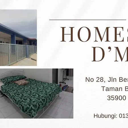 Homestay D'Mama Ifor Muslimi Tanjong Malim Exterior photo